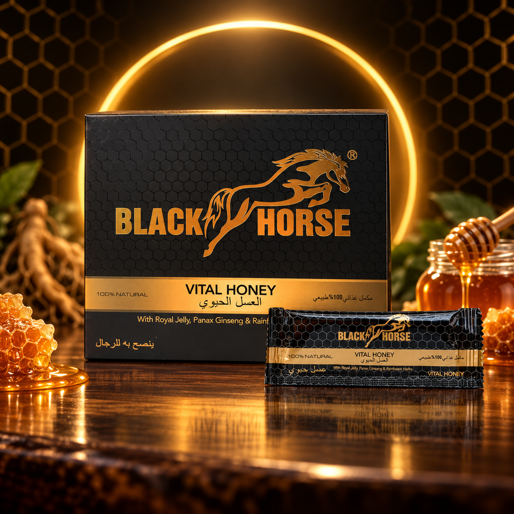 Black Horse Vital Honey de Malasia - ADEZ MARKET