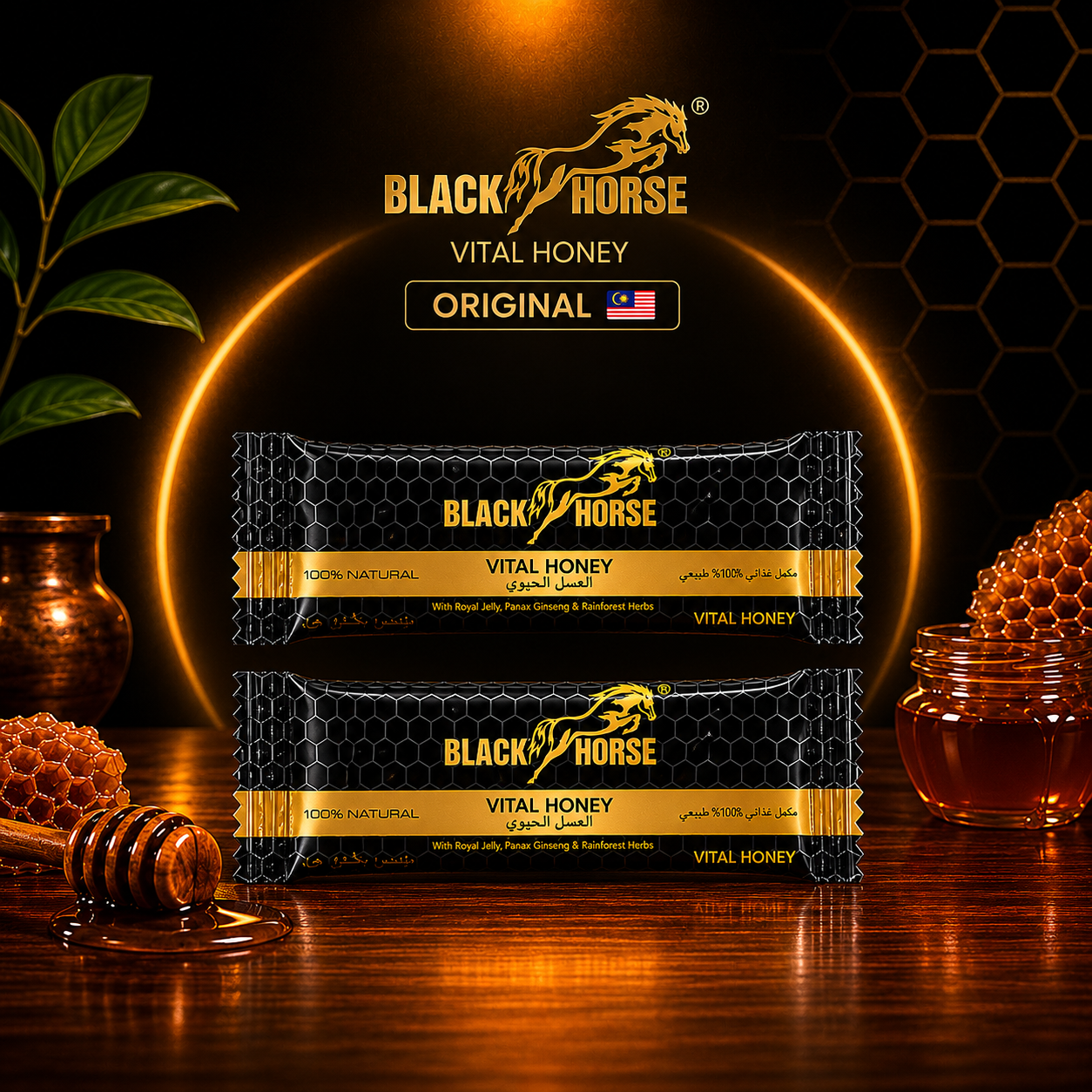 Black Horse Para Hombre